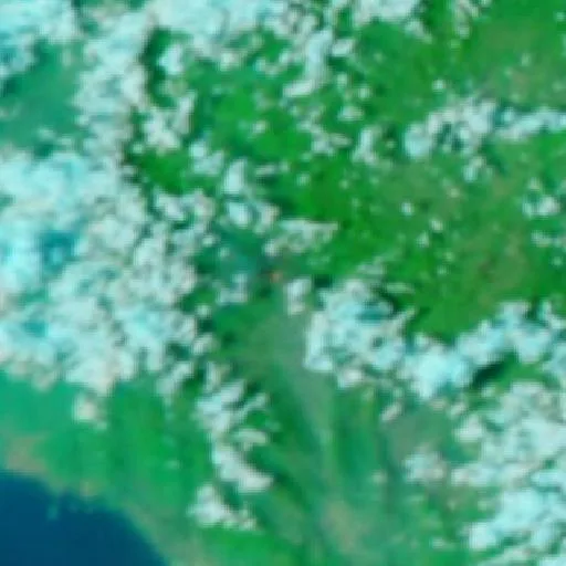 Wildfire near Buakayu (Oct 11) — NASA satellite