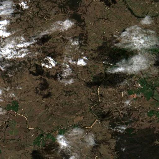 Buckajo Bushfire — Sentinel-2 true color
