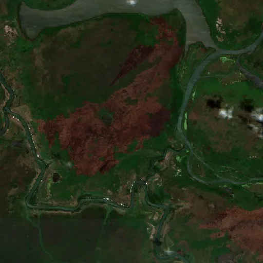 Incendio cerca de Buena Vista 1ra. Sección (2 sep) — Sentinel-2 true color