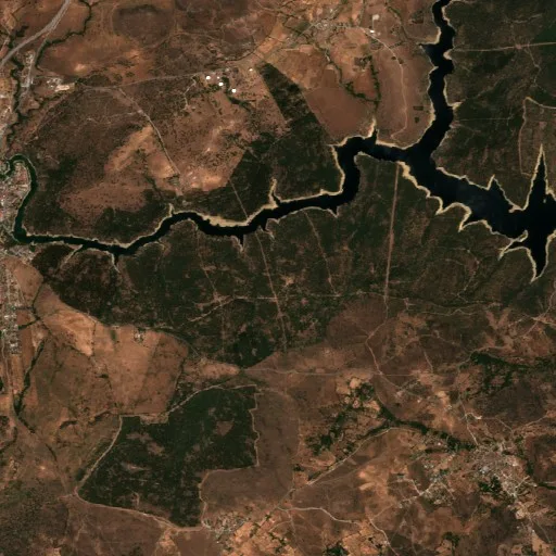 Wildfire near Buitrago del Lozoya (ES) — Sentinel-2 true color