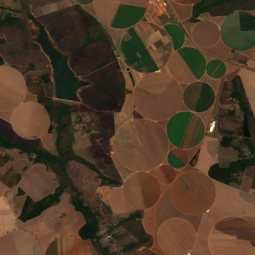 Wildfire near Cabeceira Grande — Sentinel-2 true color