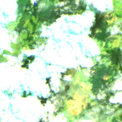 Wildfire near Cáceres — Sentinel-2 SWIR (fuego)