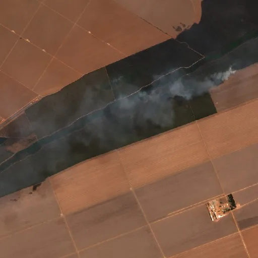 Incendio cerca de Cachoeira (1 sep) — Sentinel-2 true color
