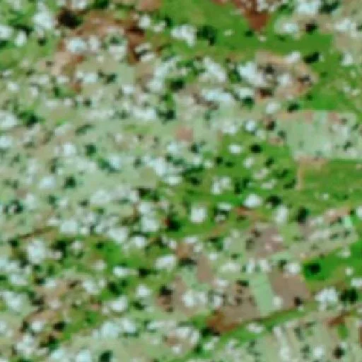 Wildfire near Cacimbinha — NASA satellite