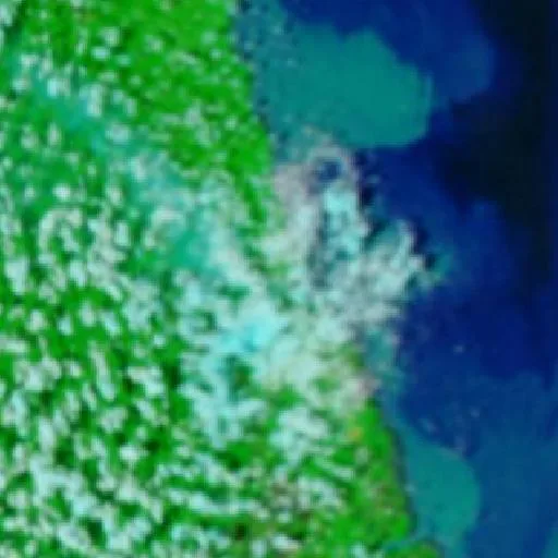 Incendio cerca de Calçoene (13 oct · NW) — NASA satellite