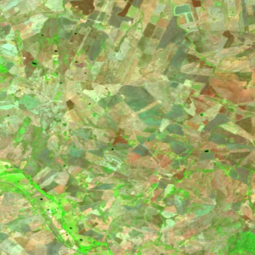 Wildfire near Cammarata (IT) — Sentinel-2 SWIR (fuego)