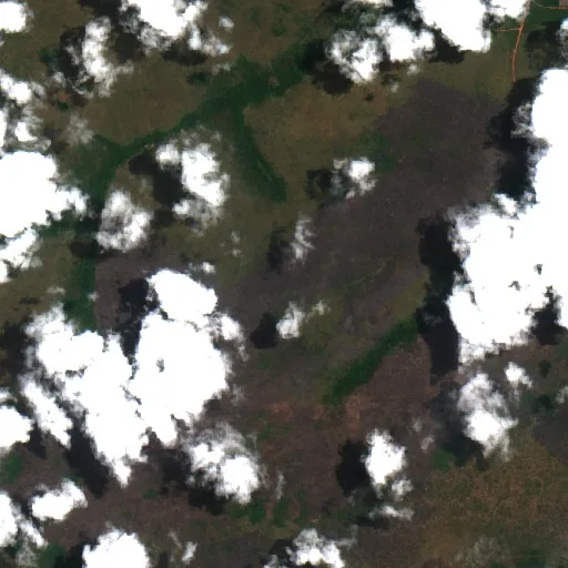 Wildfire near Campestre do Maranhão (Sep 20 · NE) — Sentinel-2 true color