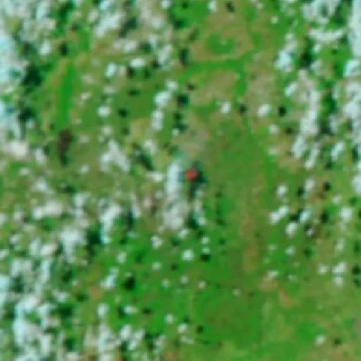Wildfire near Campinápolis (Sep 15) — NASA satellite