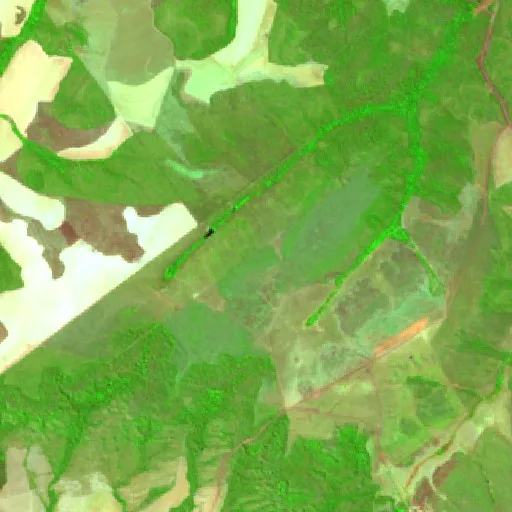 Wildfire near Campinápolis (Aug 27) — Sentinel-2 SWIR (fuego)