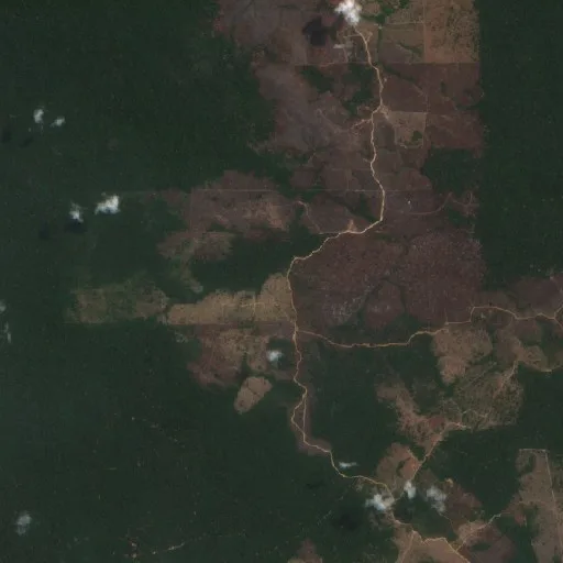 Wildfire near Campo Alegre (Aug 30) — Sentinel-2 true color