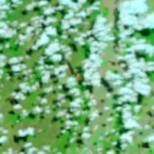 Incendio cerca de Campo Novo do Parecis — NASA satellite
