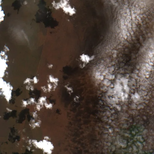 Wildfire near Campos de Júlio (Sep 3) — Sentinel-2 true color