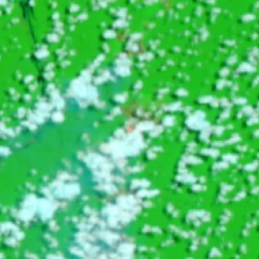 Wildfire near Canamari (Sep 21) — NASA satellite