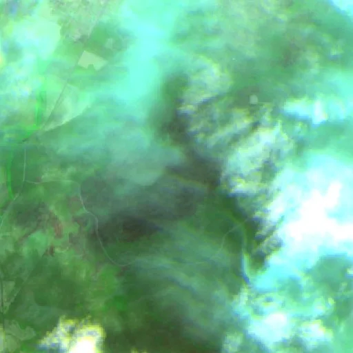Wildfire near Canarana (Jul 23 · SW) — Sentinel-2 SWIR (fuego)