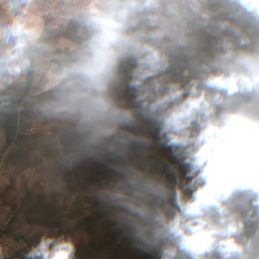 Wildfire near Canarana (Jul 23 · SW) — Sentinel-2 true color