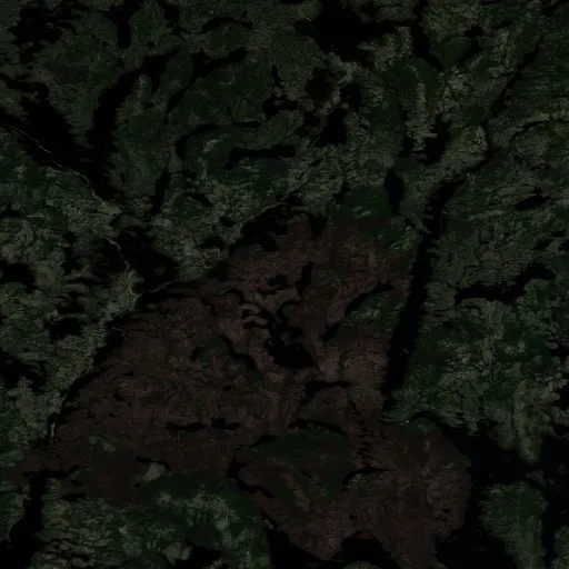 Incendio cerca de Caniapiscau (25 may) — Sentinel-2 true color