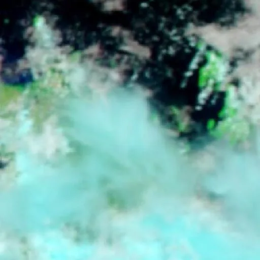 Cannonvale Bushfire (Oct 25) — NASA satellite