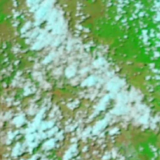 Canoona Bushfire (Oct 26) — NASA satellite