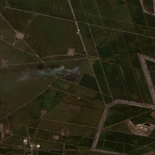 Wildfire near Captieux (Aug 9) — Sentinel-2 true color