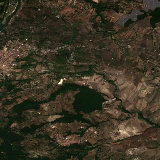 Incendio cerca de Caraffa di Catanzaro — Sentinel-2 true color