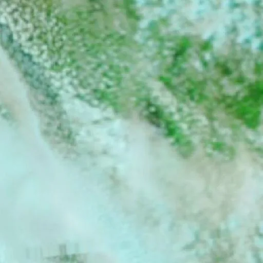 Incendio cerca de Cardoso — NASA satellite