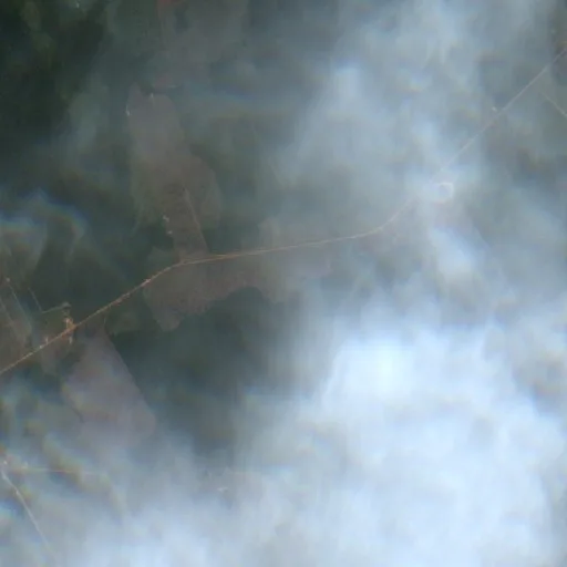 Wildfire near Caripé (Aug 19) — Sentinel-2 true color