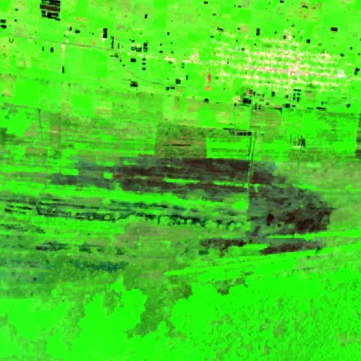 Wildfire near Carmen — Sentinel-2 SWIR (fuego)