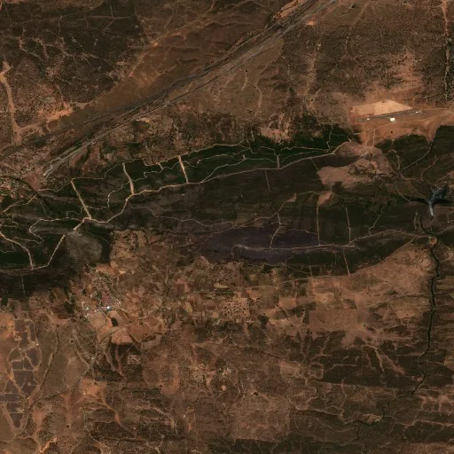 Wildfire near Casas de Millán — Sentinel-2 true color