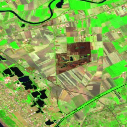 Wildfire near Castel Volturno — Sentinel-2 SWIR (fuego)