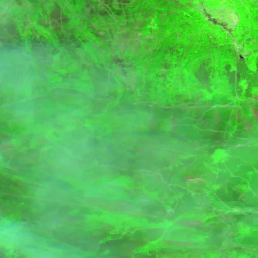 Incendio cerca de Castropodame — Sentinel-2 SWIR (fuego)