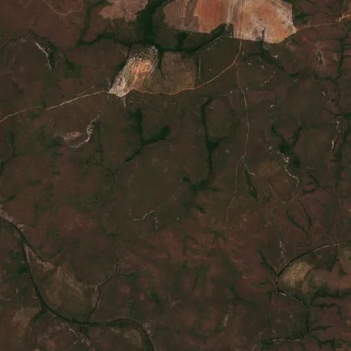 Wildfire near Centenário — Sentinel-2 true color