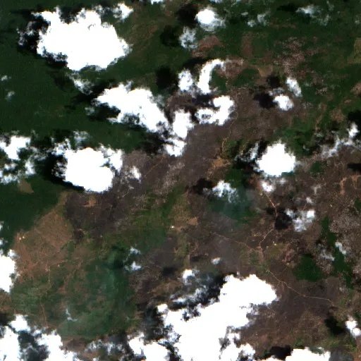 Surrouding Map Wildfire near Central (Oct 16 · N), Brazil (2026) — Map & Containment
