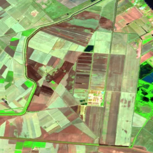 Wildfire near Cerignola — Sentinel-2 SWIR (fuego)