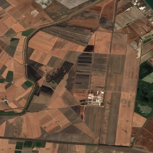 Wildfire near Cerignola — Sentinel-2 true color
