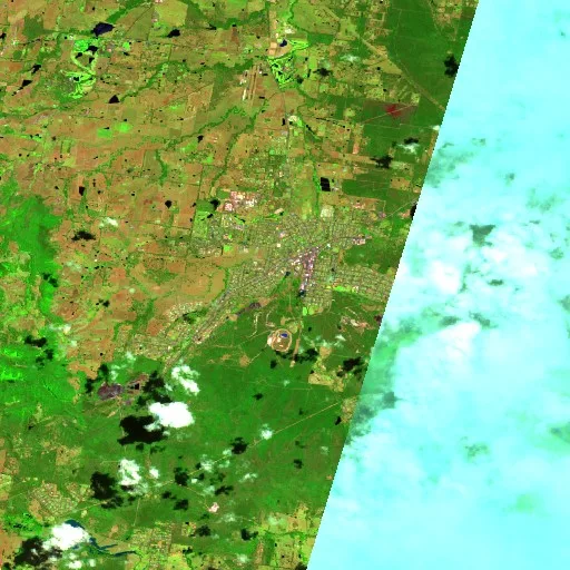 Cessnock Bushfire — Sentinel-2 SWIR (fuego)