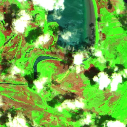 Incendio cerca de Chablé — Sentinel-2 SWIR (fuego)