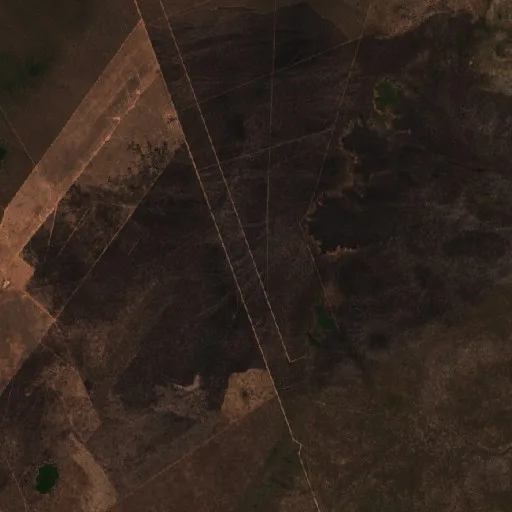 Incendio cerca de Chapada Gaúcha — Sentinel-2 true color