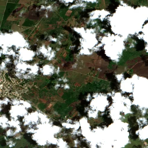 Incendio cerca de Ciro Redondo (23 jul) — Sentinel-2 true color