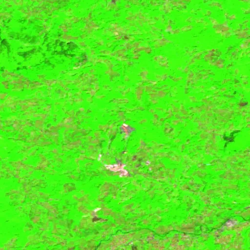 Wildfire near City of Teslic — Sentinel-2 SWIR (fuego)