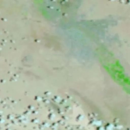 Wildfire near Ciudad Juárez — NASA satellite