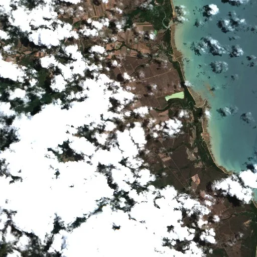 Clairview Bushfire — Sentinel-2 true color
