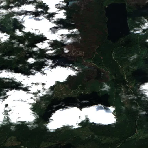 Incendio cerca de Clearwater — Sentinel-2 true color