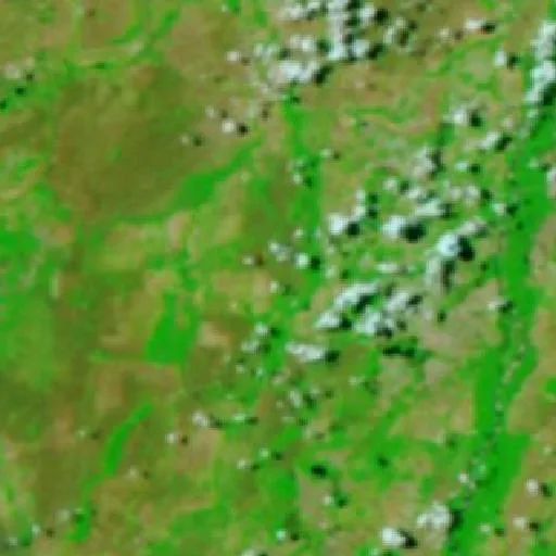 Wildfire near Cocalinho (Sep 30) — NASA satellite
