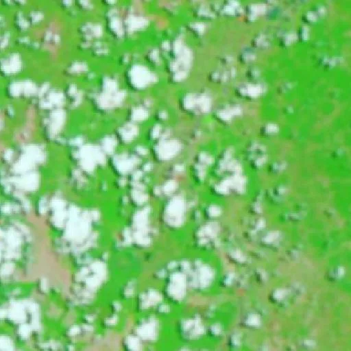 Wildfire near Coelho Neto — NASA satellite