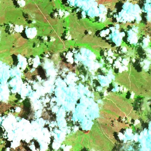 Coen Bushfire (Oct 15) — Sentinel-2 SWIR (fuego)