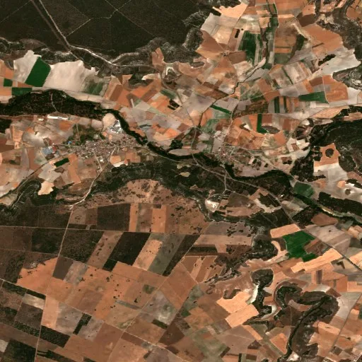 Incendio Wildfire near Cogeces de Íscar (ES) — Sentinel-2 true color