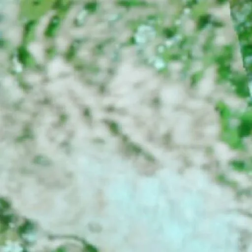 Collinsville Bushfire — NASA satellite