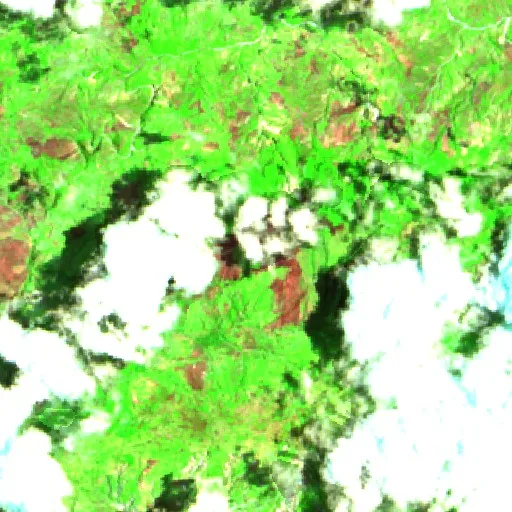 Wildfire near Commune Chardonnieres — Sentinel-2 SWIR (fuego)