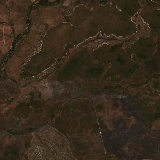 Wildfire near Conceição do Tocantins (Aug 11) — Sentinel-2 true color