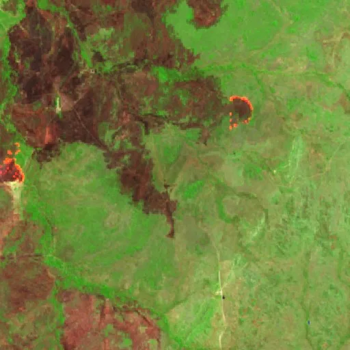Incendio cerca de Conceição do Tocantins (2 sep) — Sentinel-2 SWIR (fuego)